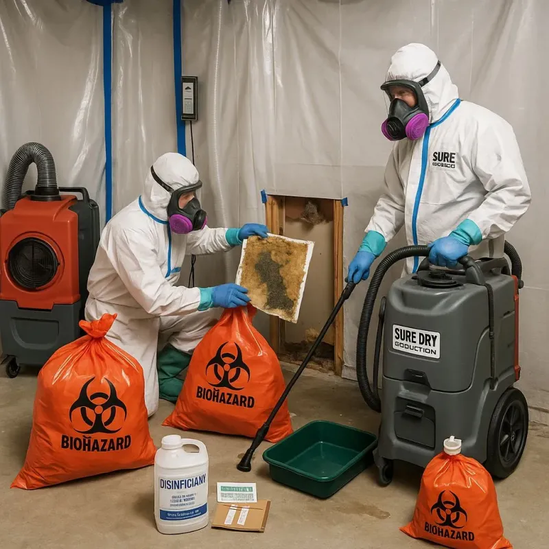 Contaminated Water Handling Protocols process in Williamsburg, OH